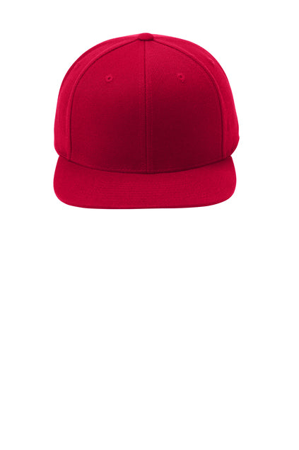 Sport Tek Flat Bill Snapback Cap