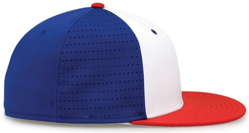 Fitted, Pulse Laser Perforated Side Panels Baseball/ Sports Game Cap "EPS50"