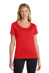 Nike Women Dri-Fit Cotton/Poly Scoop Neck Tee NKBQ5234