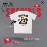 100 Dry-Fit Shirts for $765 + Free Shipping (1 Color Print)